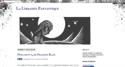 Desktop Screenshot of lalibrairiefantastique.com